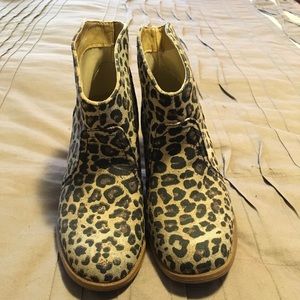 Rampage leopard booties